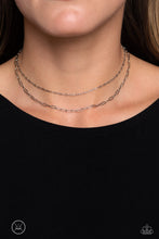 Load image into Gallery viewer, Paparazzi 🔆 Polished Paperclips - Silver Necklace