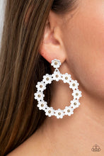 Load image into Gallery viewer, Paparazzi 🔆 Daisy Meadows - White Post Earrings