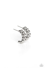Load image into Gallery viewer, oak-sisters-jewelry-bubbling-beauty-silver-earrings-paparazzi-accessories-by-lisa