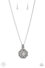 Load image into Gallery viewer, oak-sisters-jewelry-bewitching-brilliance-white-necklace-paparazzi-accessories-by-lisa