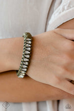 Load image into Gallery viewer, Paparazzi π Crafted Coals - Brass Bracelet