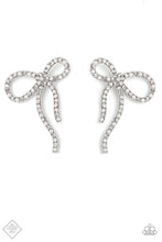 Load image into Gallery viewer, oak-sisters-jewelry-deluxe-duet-white-post earrings-paparazzi-accessories-by-lisa