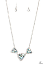 Load image into Gallery viewer, oak-sisters-jewelry-state-of-the-heart-blue-necklace-paparazzi-accessories-by-lisa