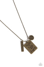 Load image into Gallery viewer, oak-sisters-jewelry-sunshine-sight-brass-necklace-paparazzi-accessories-by-lisa