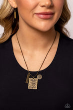 Load image into Gallery viewer, Paparazzi 🔆 Sunshine Sight - Brass Necklace