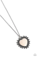 Load image into Gallery viewer, oak-sisters-jewelry-southwestern-sentiment-white-necklace-paparazzi-accessories-by-lisa