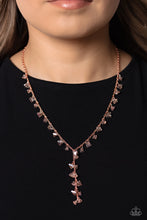Load image into Gallery viewer, Paparazzi 🔆 Chiseled Catwalk - Copper Necklace