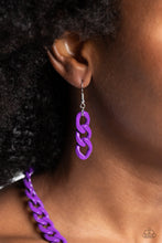 Load image into Gallery viewer, Paparazzi 🔆 Painted Powerhouse - Purple Necklace