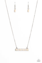 Load image into Gallery viewer, oak-sisters-jewelry-barred-bohemian-white-necklace-paparazzi-accessories-by-lisa