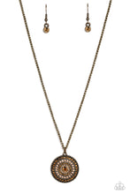 Load image into Gallery viewer, oak-sisters-jewelry-mandala-masterpiece-brass-necklace-paparazzi-accessories-by-lisa