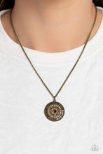 Load image into Gallery viewer, Paparazzi 🔆 Mandala Masterpiece - Brass Necklace