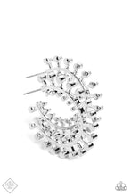 Load image into Gallery viewer, oak-sisters-jewelry-the-way-you-make-me-wheel-silver-earrings-paparazzi-accessories-by-lisa