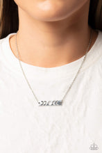 Load image into Gallery viewer, Paparazzi 🔆 LUNAR or Later - Silver Necklace