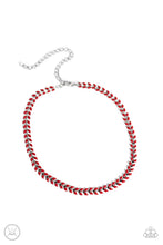 Load image into Gallery viewer, oak-sisters-jewelry-grecian-grace-red-paparazzi-accessories-by-lisa