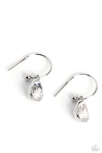 Load image into Gallery viewer, oak-sisters-jewelry-teardrop-tassel-white-earrings-paparazzi-accessories-by-lisa