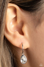 Load image into Gallery viewer, Paparazzi 🔆 Teardrop Tassel - White Earrings