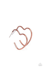 Load image into Gallery viewer, oak-sisters-jewelry-burnished-beau-copper-earrings-paparazzi-accessories-by-lisa