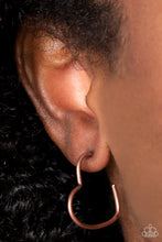 Load image into Gallery viewer, Paparazzi 🔆 Burnished Beau - Copper Earrings