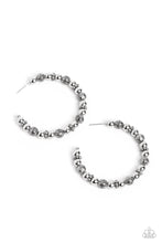 Load image into Gallery viewer, oak-sisters-jewelry-rebuilt-ruins-silver-earrings-paparazzi-accessories-by-lisa