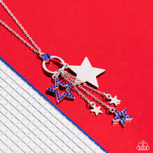 Load image into Gallery viewer, Paparazzi π Starry Statutes - Blue Necklace