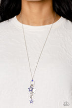 Load image into Gallery viewer, Paparazzi π Starry Statutes - Blue Necklace