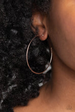 Load image into Gallery viewer, Paparazzi π Seize the Sheen - Rose Gold Earrings