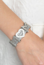 Load image into Gallery viewer, Paparazzi 🔆 Heart of Mom - Silver Bracelet