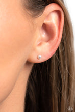 Load image into Gallery viewer, Paparazzi 🔆 Dainty Details - White Post Earrings