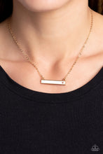 Load image into Gallery viewer, Paparazzi 🔆 Devoted Darling - Gold Necklace