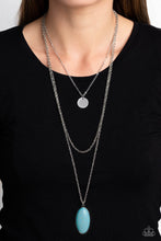 Load image into Gallery viewer, Paparazzi 🔆Perennial Phenomena - Blue Necklace