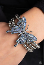 Load image into Gallery viewer, Paparazzi ๐First WINGS First - Blue Bracelet