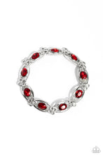 Load image into Gallery viewer, oak-sisters-jewelry-infinite-impression-red-paparazzi-accessories-by-lisa