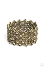 Load image into Gallery viewer, oak-sisters-jewelry-deco-in-the-rough-brass-bracelet-paparazzi-accessories-by-lisa