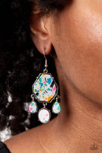 Load image into Gallery viewer, Paparazzi 🔆 Organic Optimism - White Earrings
