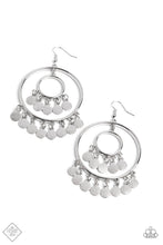 Load image into Gallery viewer, oak-sisters-jewelry-caviar-command-silver-earrings-paparazzi-accessories-by-lisa