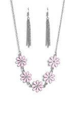 Load image into Gallery viewer, oak-sisters-jewelry-flora-fantasy-pink-necklace-paparazzi-accessories-by-lisa