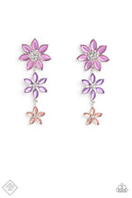 Load image into Gallery viewer, oak-sisters-jewelry-lets-get-it-garland-multi-post earrings-paparazzi-accessories-by-lisa