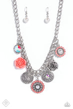 Load image into Gallery viewer, oak-sisters-jewelry-garden-grace-orange-necklace-paparazzi-accessories-by-lisa