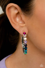Load image into Gallery viewer, Paparazzi π Hypnotic Heart Attack - Multi Earrings