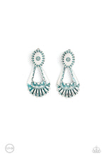 Load image into Gallery viewer, oak-sisters-jewelry-casablanca-chandeliers-blue-clip-on-paparazzi-accessories-by-lisa