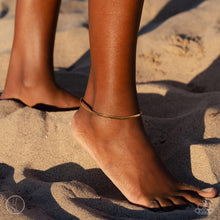 Load image into Gallery viewer, Paparazzi 🔆 Tan Lines - Gold Anklet
