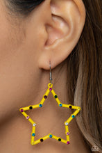 Load image into Gallery viewer, Paparazzi 🔆 Confetti Craze - Yellow Earrings