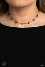 Load image into Gallery viewer, Paparazzi π Public Display of Affection - Copper Necklace