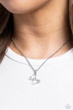 Load image into Gallery viewer, Paparazzi 🔆 Butterfly Lullaby - White Necklace