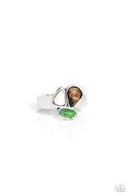 Load image into Gallery viewer, oak-sisters-jewelry-geometry-test-brown-ring-paparazzi-accessories-by-lisa