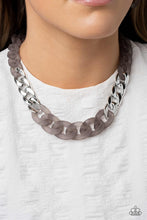 Load image into Gallery viewer, Paparazzi 🔆 Curb Your Enthusiasm - Silver Necklace