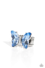 Load image into Gallery viewer, oak-sisters-jewelry-lazy-afternoon-blue-ring-paparazzi-accessories-by-lisa
