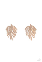 Load image into Gallery viewer, oak-sisters-jewelry-the-frond-row-gold-post earrings-paparazzi-accessories-by-lisa