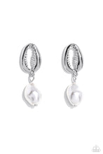 Load image into Gallery viewer, oak-sisters-jewelry-im-havana-party-white-post earrings-paparazzi-accessories-by-lisa
