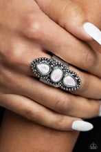 Load image into Gallery viewer, Paparazzi 🔆 Strut Your STUDS - White Ring